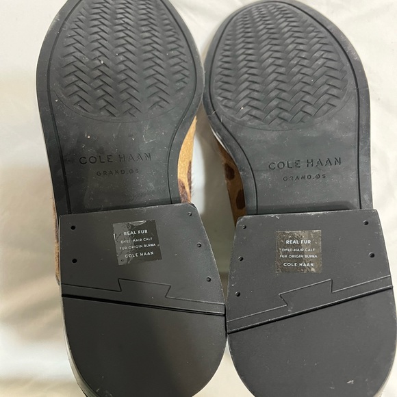 Cole Haan Leopard Print Boots - Picture 7 of 7